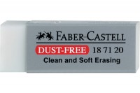 FABER-CASTELL Radierer Dust-Free, 187120, transparent