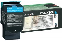 Lexmark Toner-Kartusche Prebate cyan High-Capacity plus 4000 Seiten (C544X1CG)