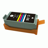 Tintenpatrone farbig, 11.8 ml. NEW ! MIT Chip. kompatibel zu Canon CLI-36