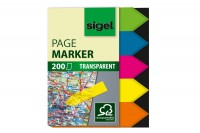 SIGEL Marker Arrow  12x45mm, HN613, 5 Farben ass. 200 Blatt